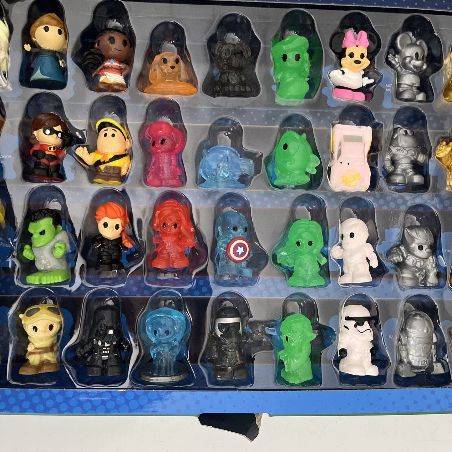 Woolworths Disney+ Ooshies Collector Case & 36 Toys Complete Set