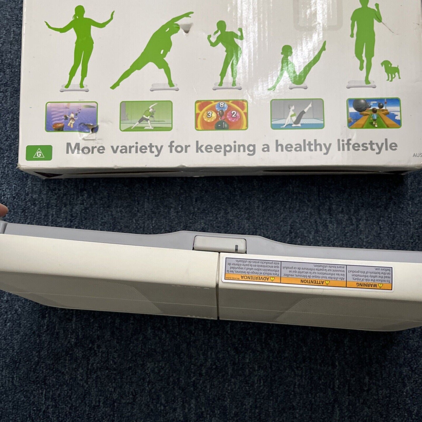 Nintendo Wii Fit Plus Board with Game (Wii, 2009)