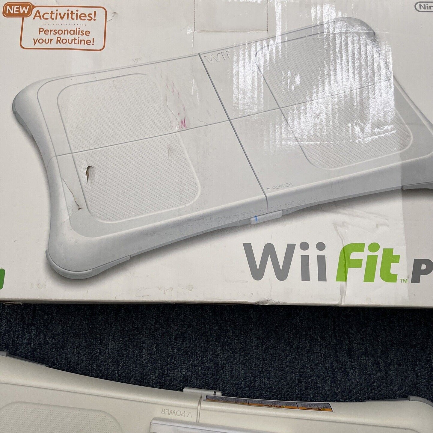 Nintendo Wii Fit Plus Board with Game (Wii, 2009)