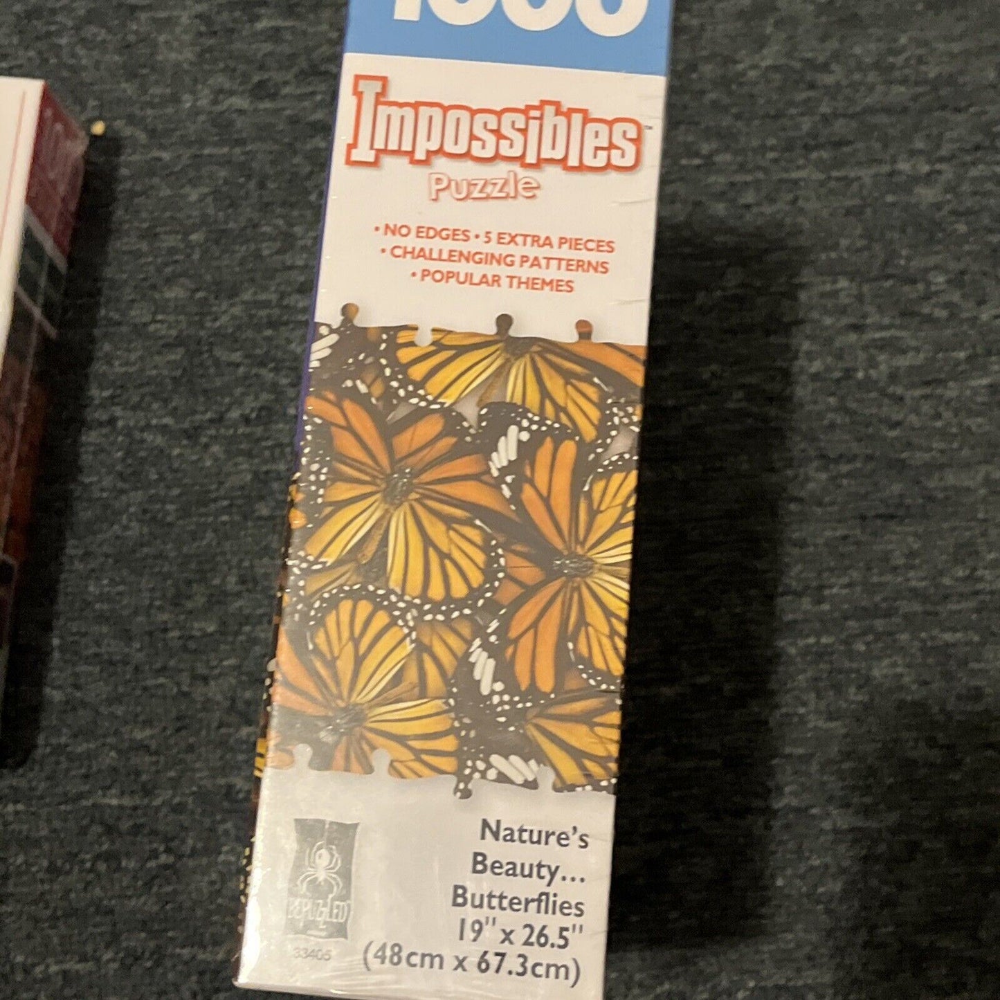 NEW Natures Beauty Butterflies Impossibles + So Many Tulips 1000pc Jigsaw Puzzle