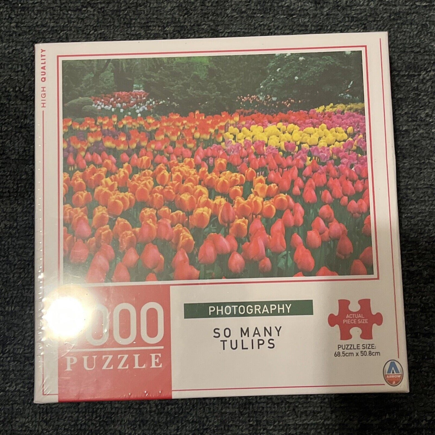 NEW Natures Beauty Butterflies Impossibles + So Many Tulips 1000pc Jigsaw Puzzle