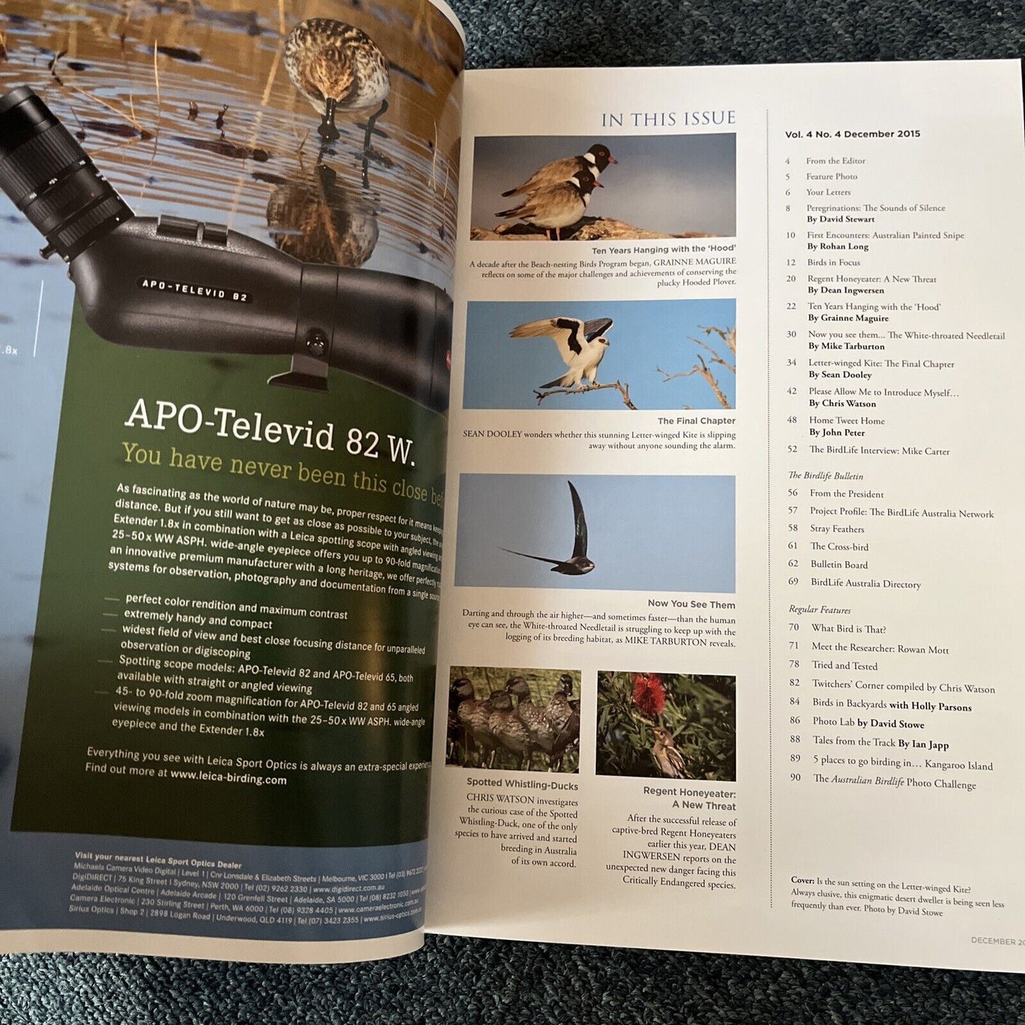 3x Bird Magazine - Australian Birdlife Magazine + Cosmos Magazine