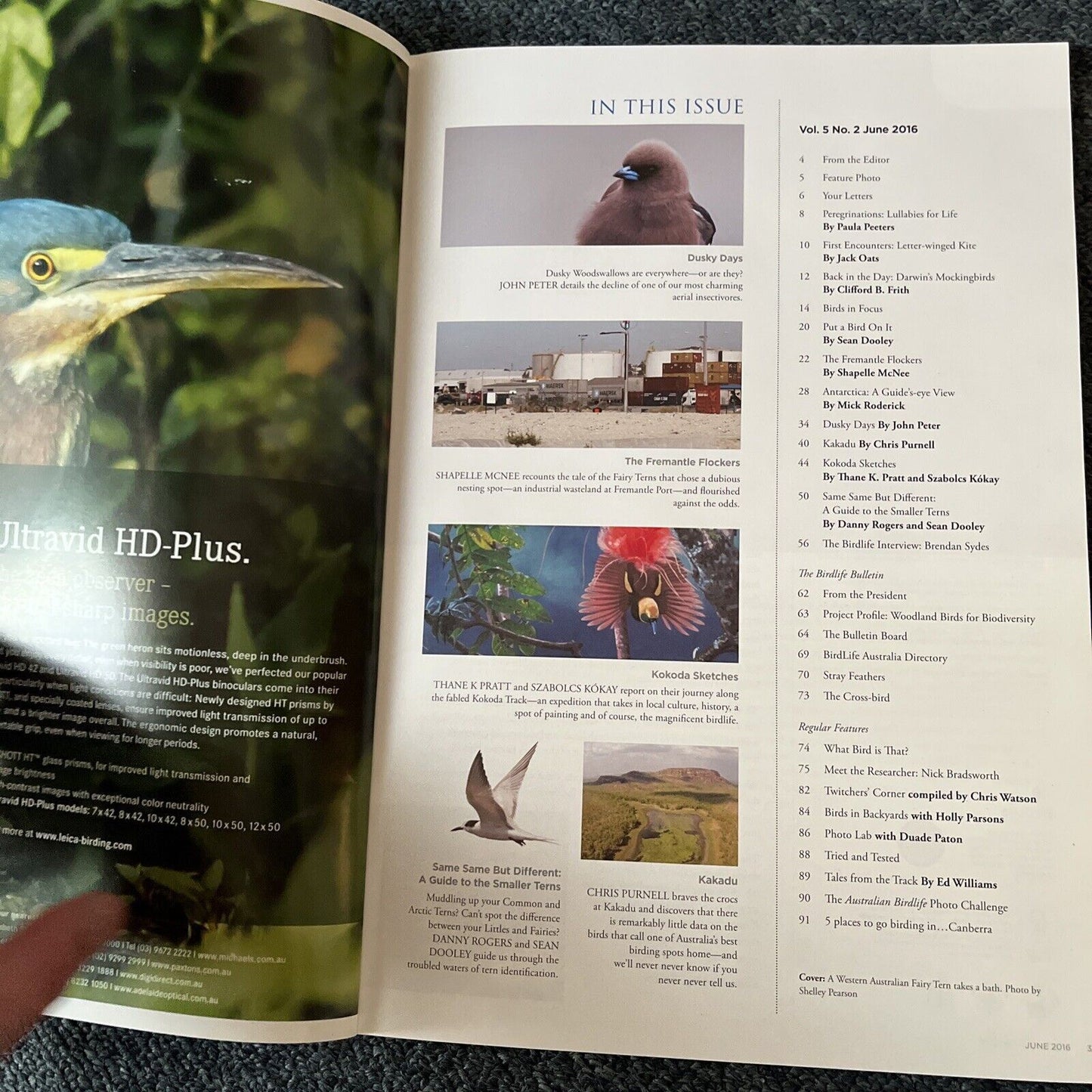3x Bird Magazine - Australian Birdlife Magazine + Cosmos Magazine