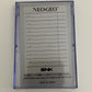 Genuine Official SNK Neo Geo Memory Card