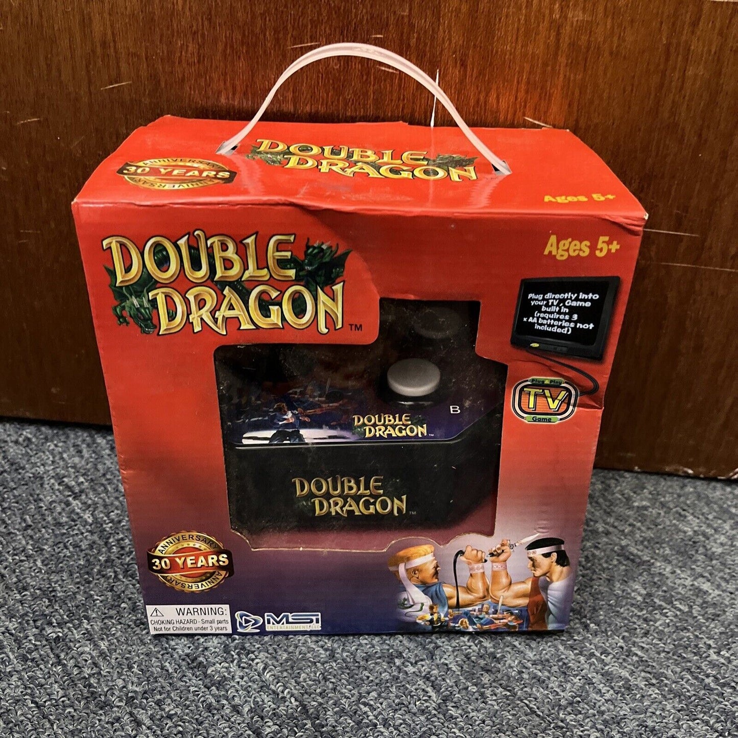 Double Dragon - Arcade Joystick Plug In Tv New Rare Classic 80s Game NEW