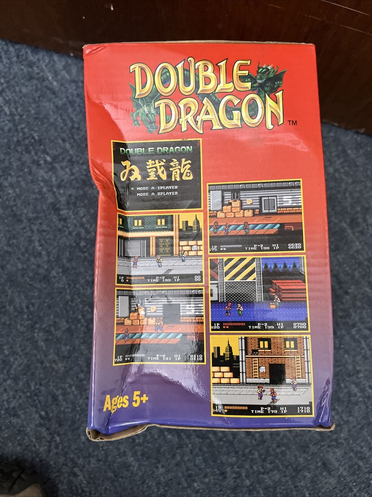 Double Dragon - Arcade Joystick Plug In Tv New Rare Classic 80s Game NEW