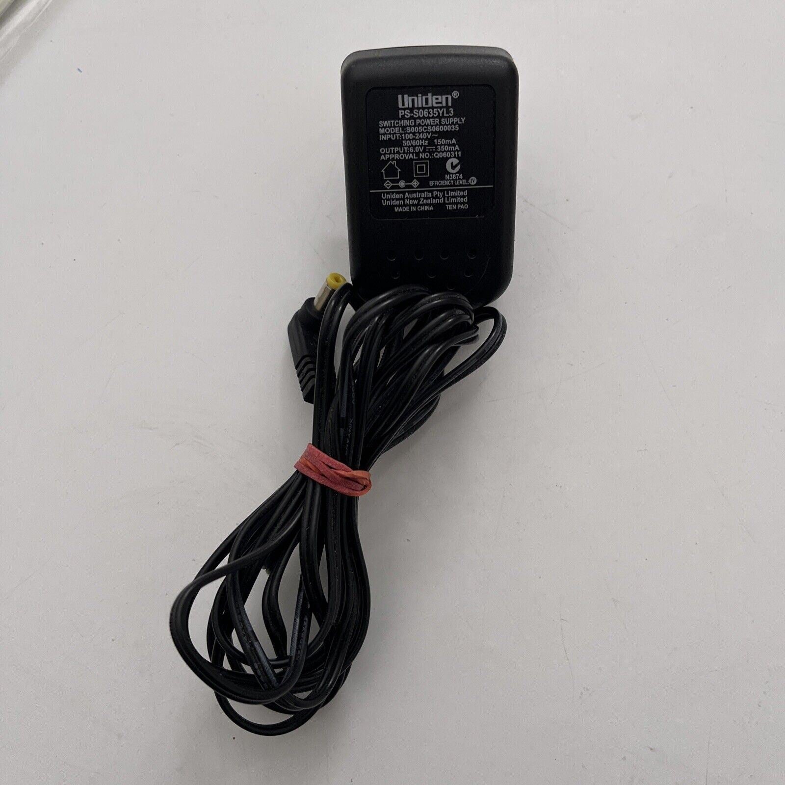 Replacement AC/AC Adapter For Uniden PS-0034 - 7.8V, 450mA-1000mA, Class 2 Power Supply - View #4