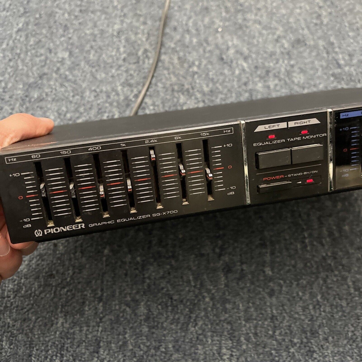 Vintage Pioneer Stereo Graphic Equalizer SG-X700 Made in Japan