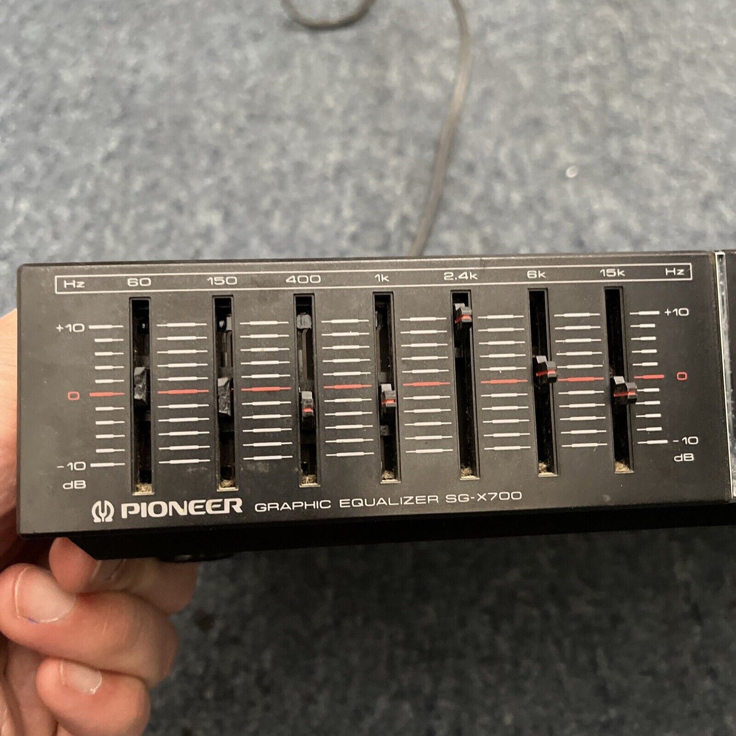 Vintage Pioneer Stereo Graphic Equalizer SG-X700 Made in Japan