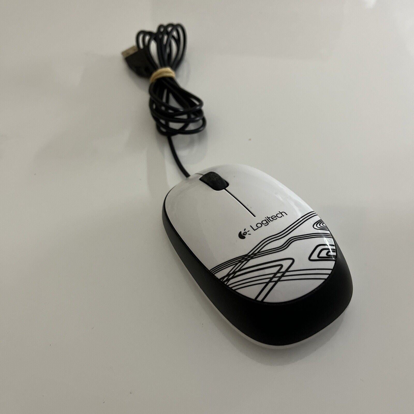Logitech Ms105 Logitech M105 Mouse USB Optical Wired – Retro Unit