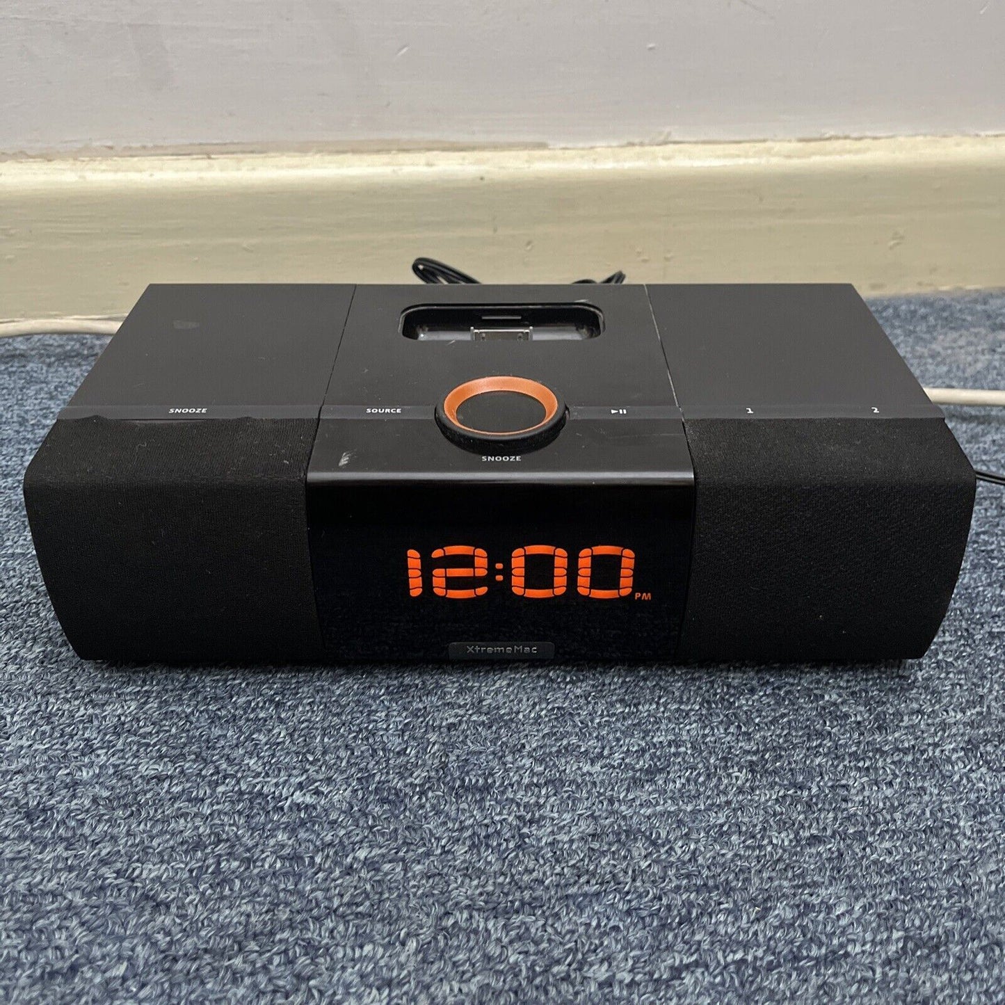XtremeMac Luna SST Alarm Clock Radio with Snooze, Detachable Speaker & iPod Dock
