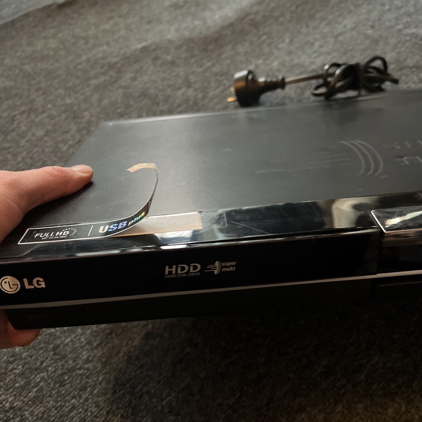 LG DVB-T DVD/HDD Recorder with Multi Format Recording RH397D 160GB *No Remote
