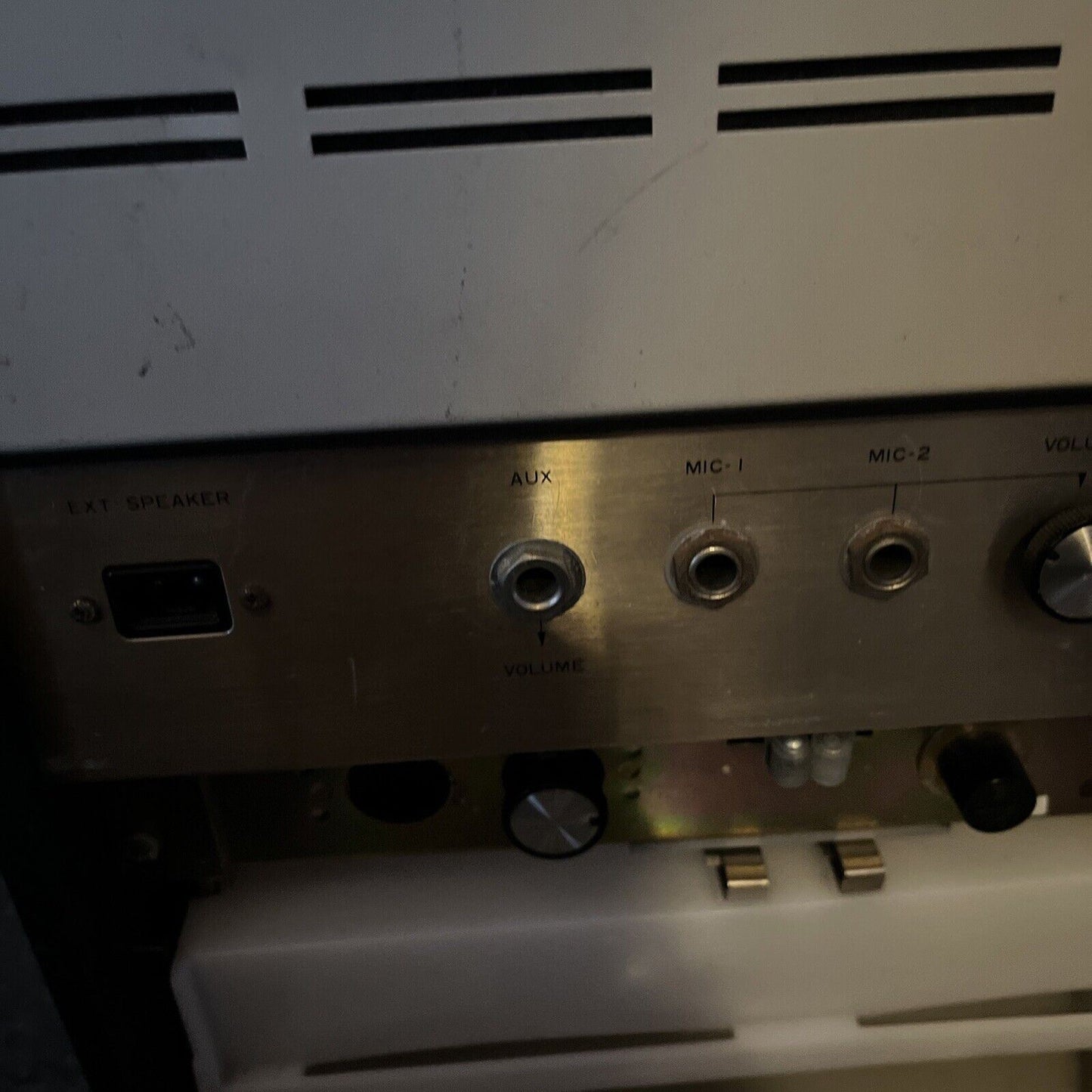 Vintage TOA Meeting Amplifier PA-111 with Microphone Made In Japan 1976