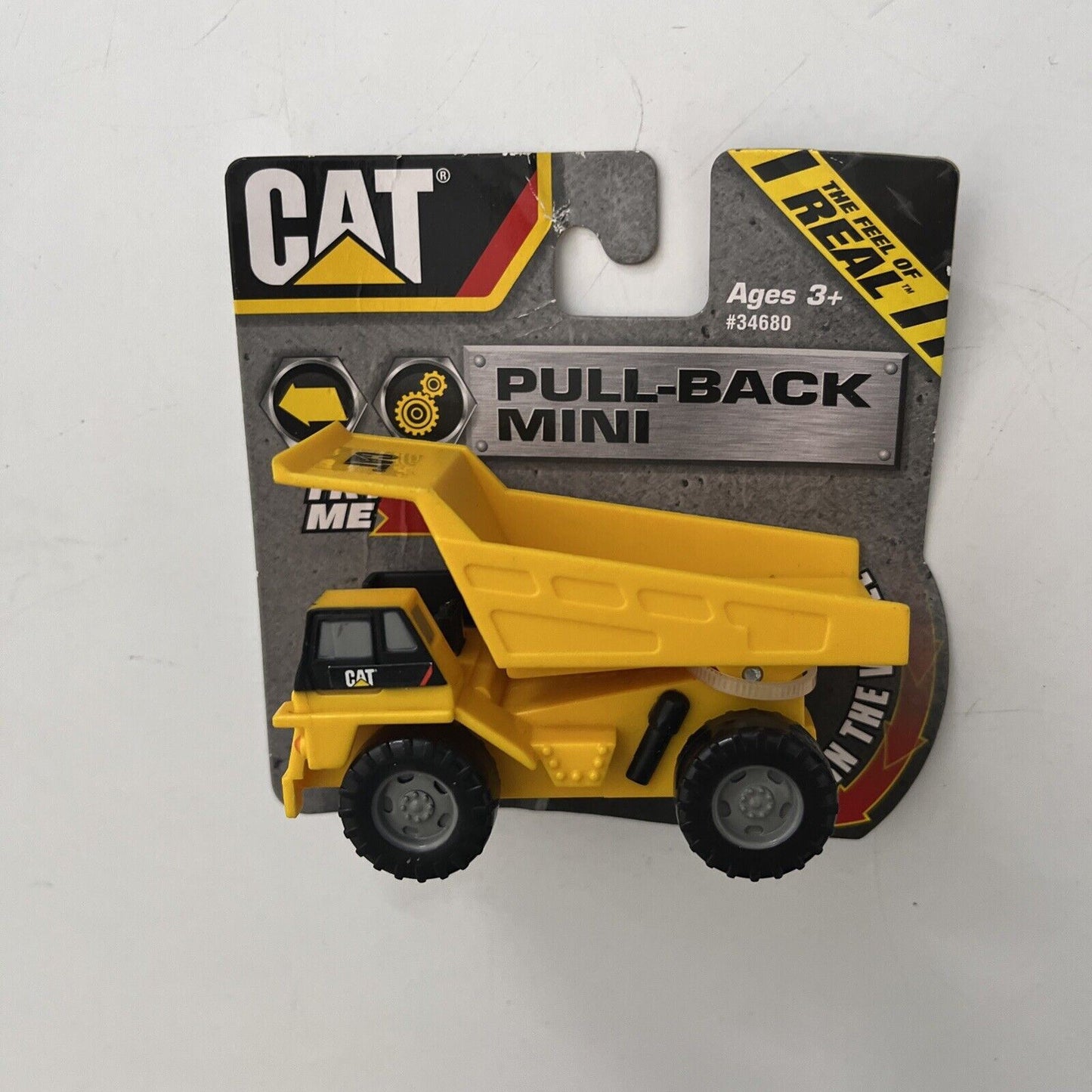 2x CAT Pull-Back Mini Bulldozer + Truck NEW