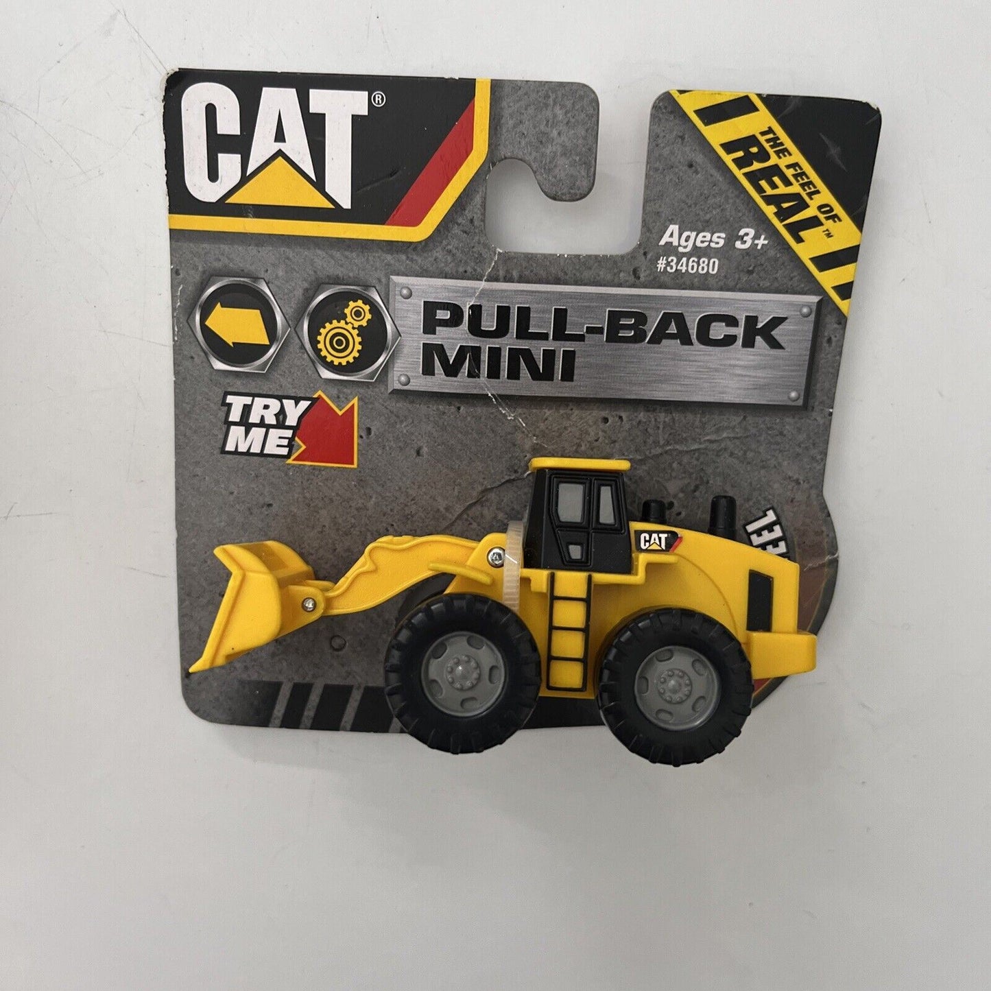 2x CAT Pull-Back Mini Bulldozer + Truck NEW