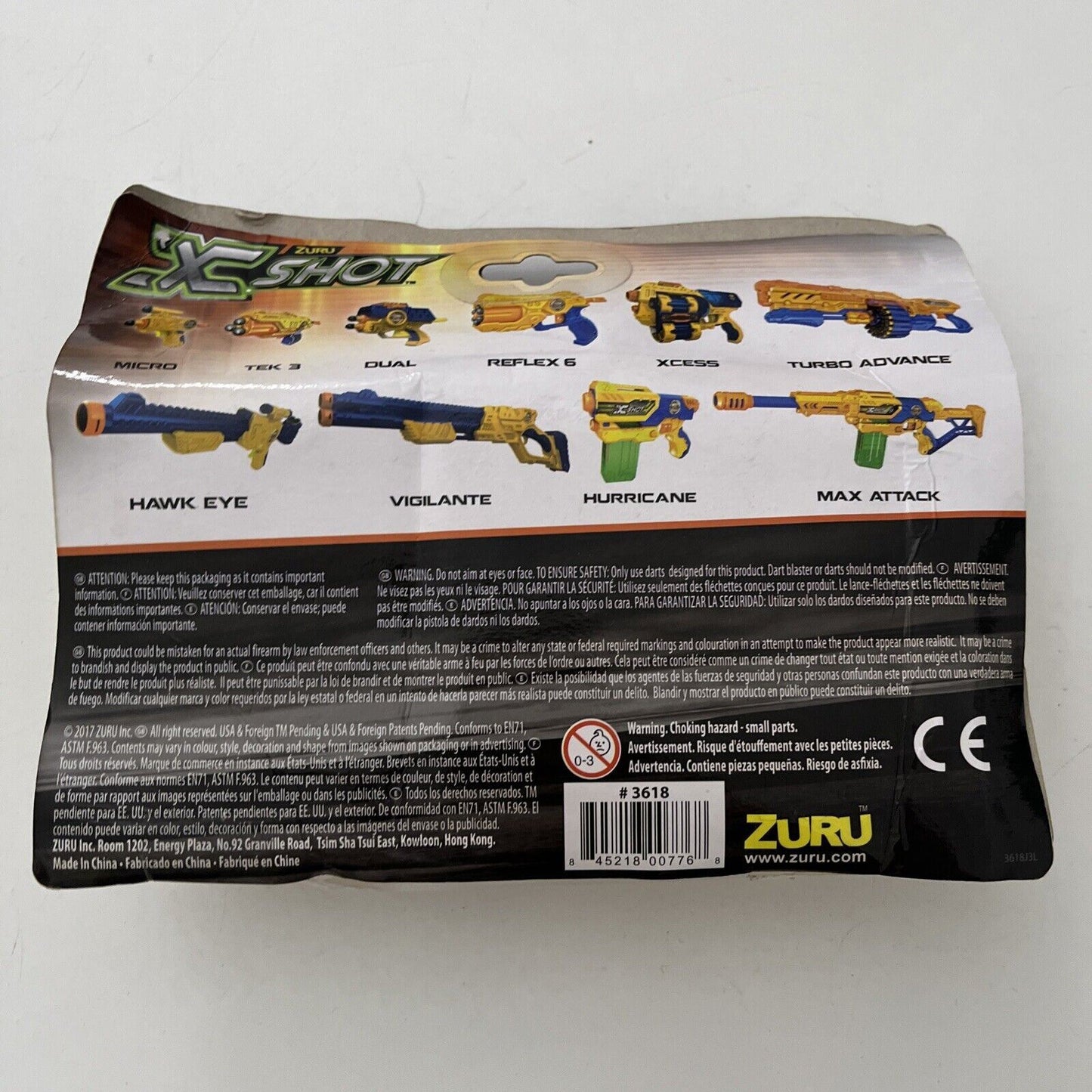 ZURU X-SHOT EXCEL DARTS REFILL 36 NEW  - Compatible with Leading Brands