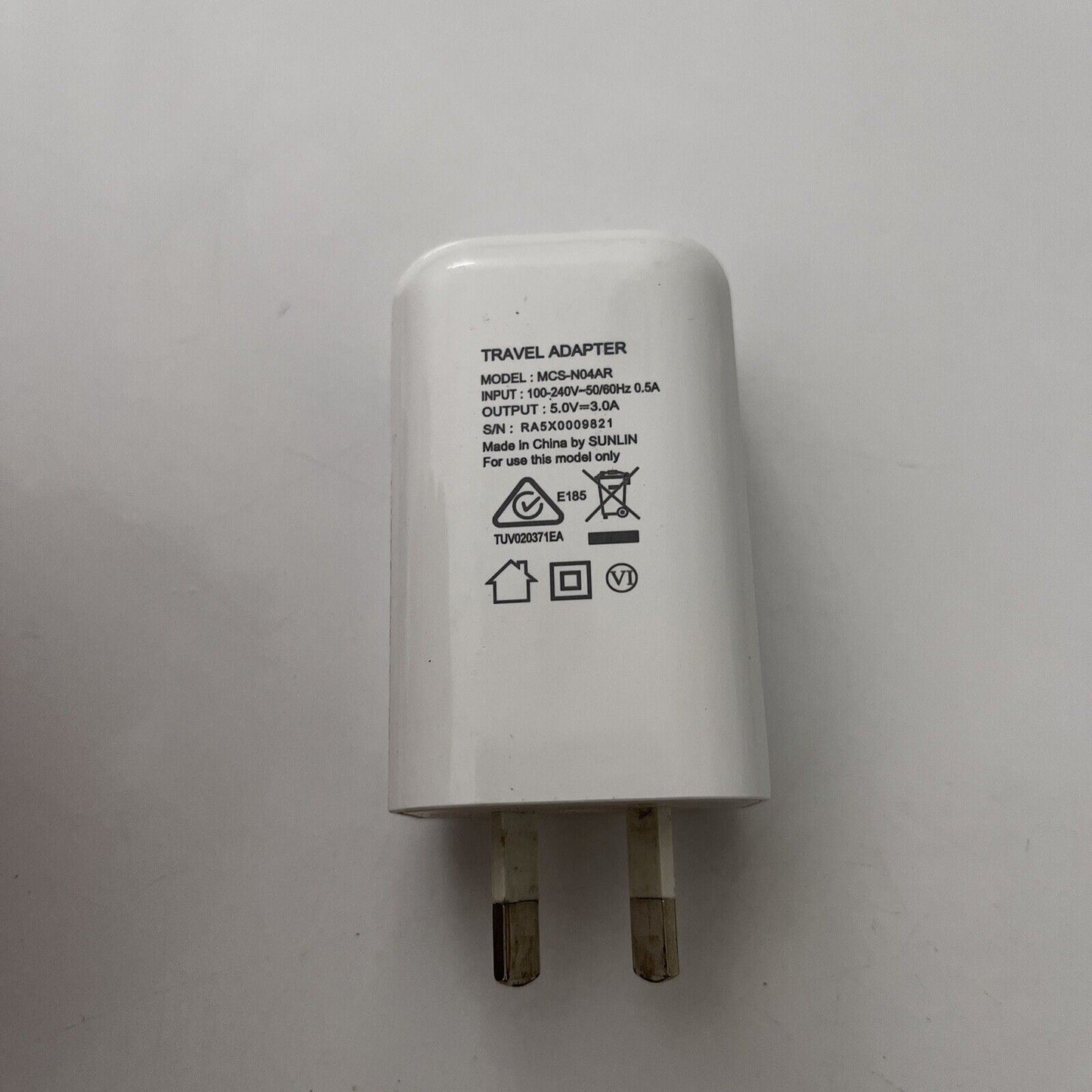 Genuine LG Travel Adapter MCS-N04AR 5V 3A Fast Charger USB