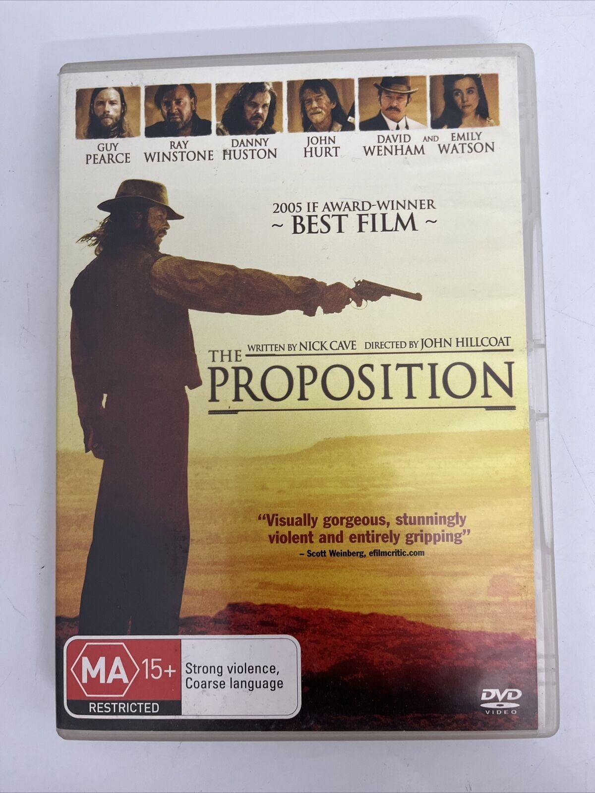 The Proposition (DVD, 2005) Guy Pearce, Ray Winstone, John Hurt. Region 4