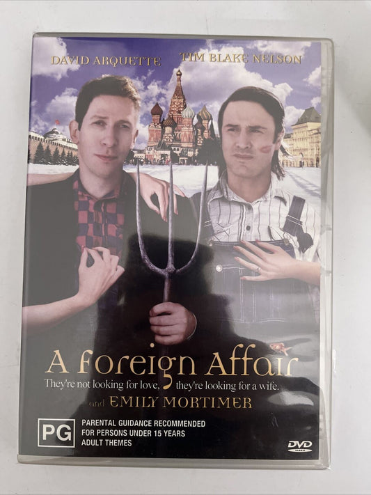 A Foreign Affair (DVD,2003) David Arquette, Tim Blake Nelson Comedy Region 4 NEW