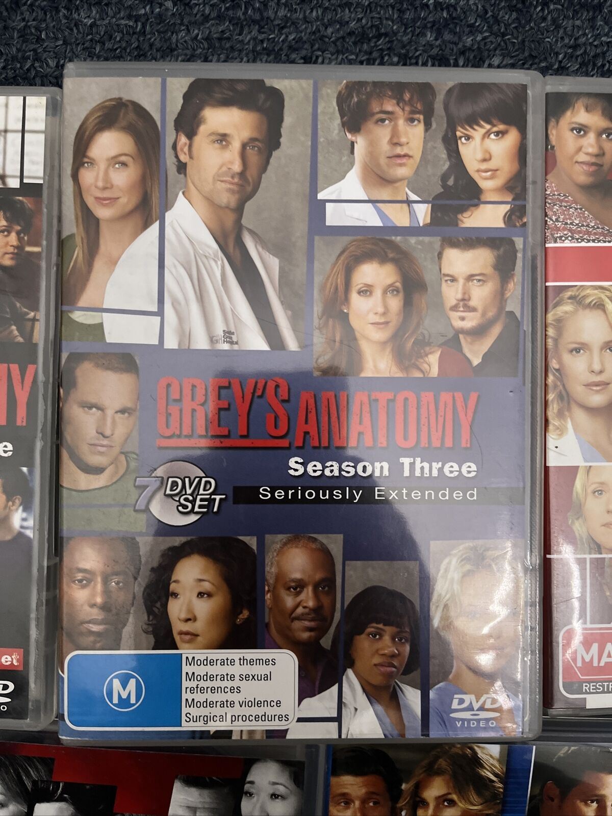 Greys Anatomy - Season 1,3,4,5,7,8,9 (DVD) Region 4