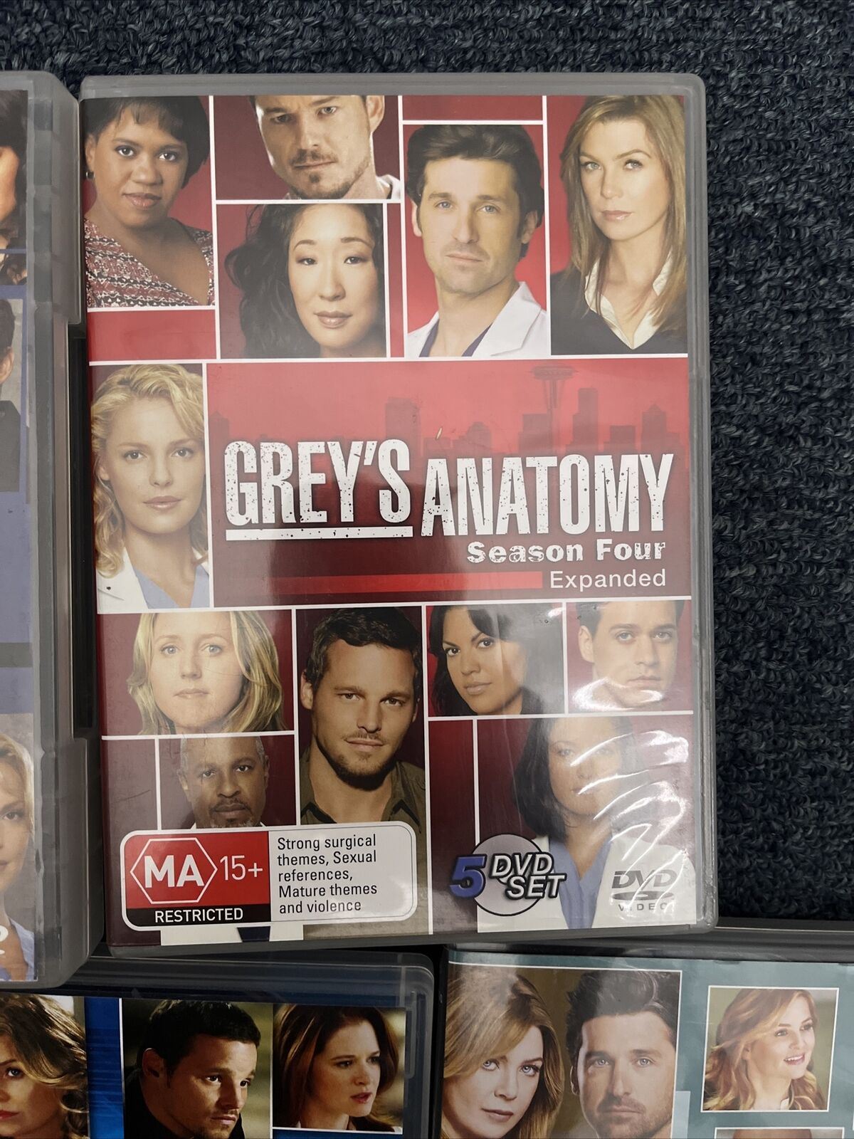 Greys Anatomy - Season 1,3,4,5,7,8,9 (DVD) Region 4