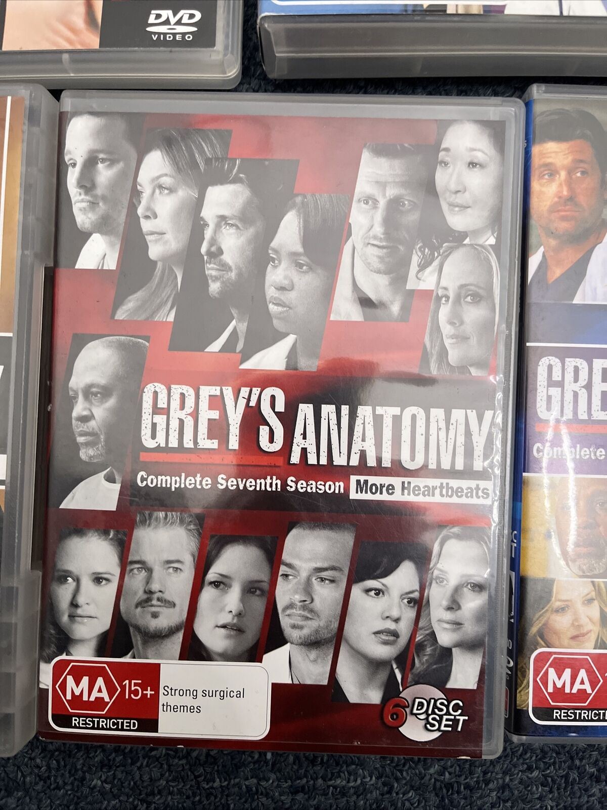 Greys Anatomy - Season 1,3,4,5,7,8,9 (DVD) Region 4