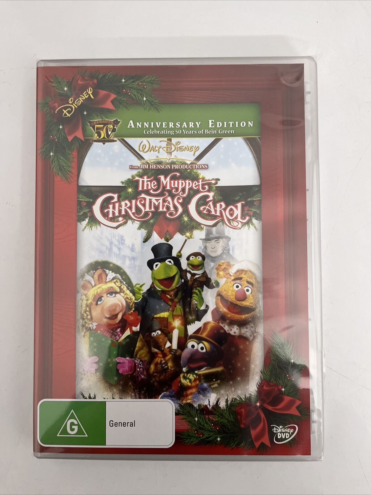 The Muppet Christmas Carol (50th Anniversary Edition, DVD, 1992) Region 4 NEW