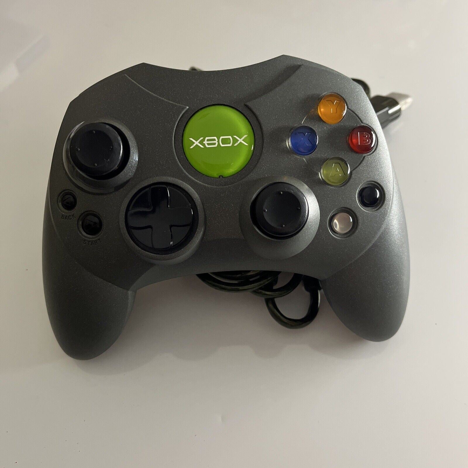 Genuine Official Microsoft Xbox Original Controller Grey X08-50203 *RA ...
