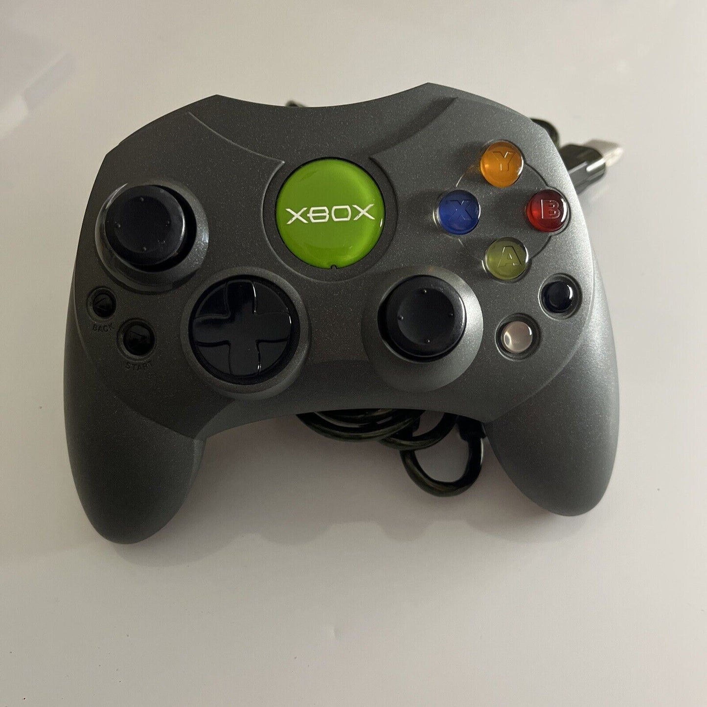 Genuine Official Microsoft Xbox Original Controller Grey X08-50203 *RARE!*