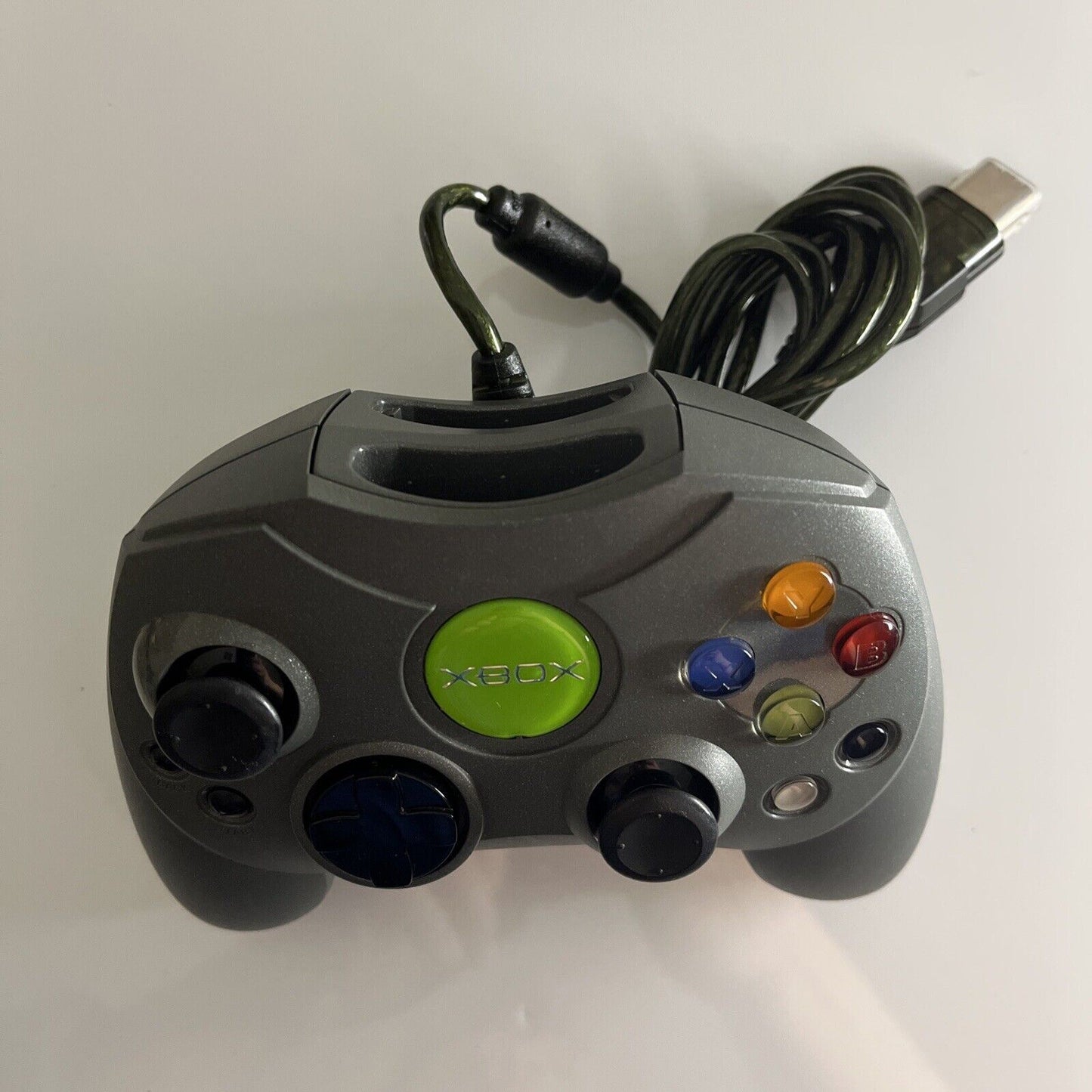 Genuine Official Microsoft Xbox Original Controller Grey X08-50203 *RARE!*