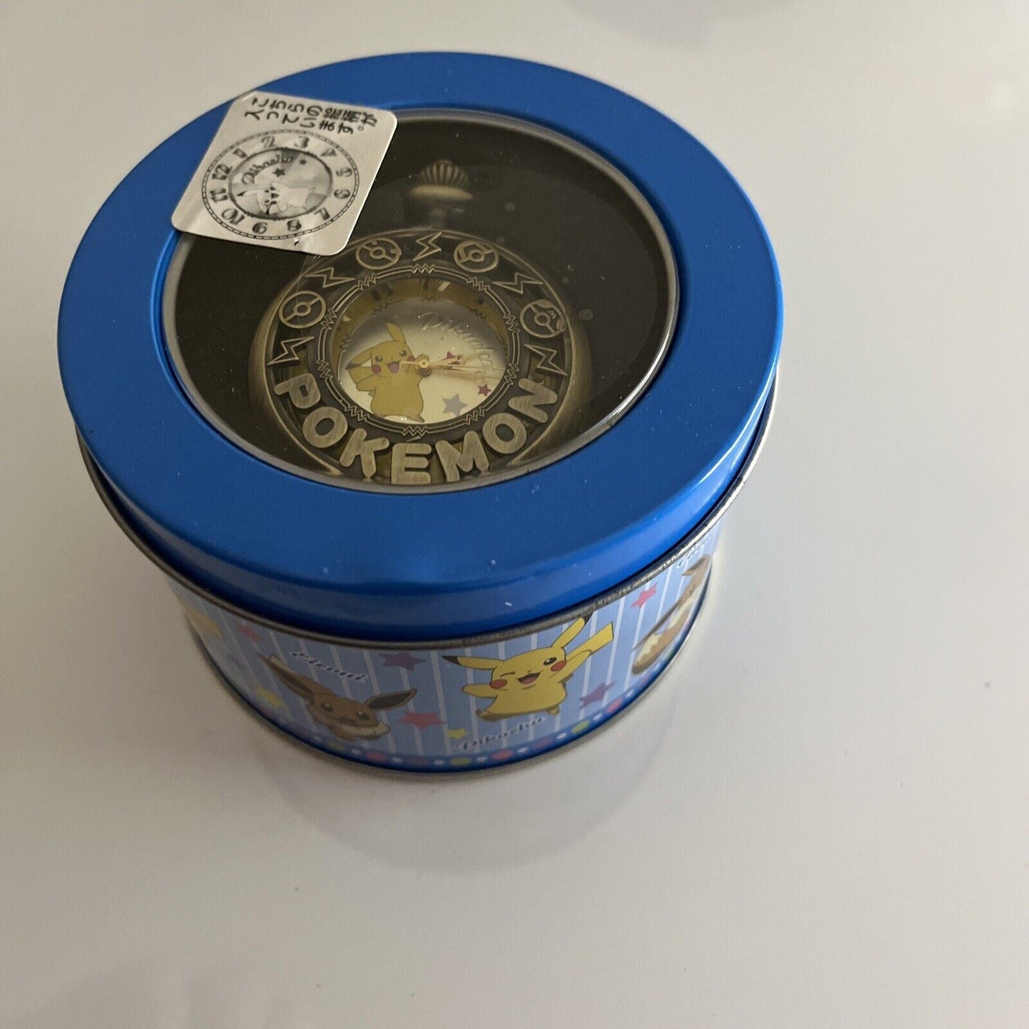 NEW Genuine Official Pokemon Pocket Watch Pikachu