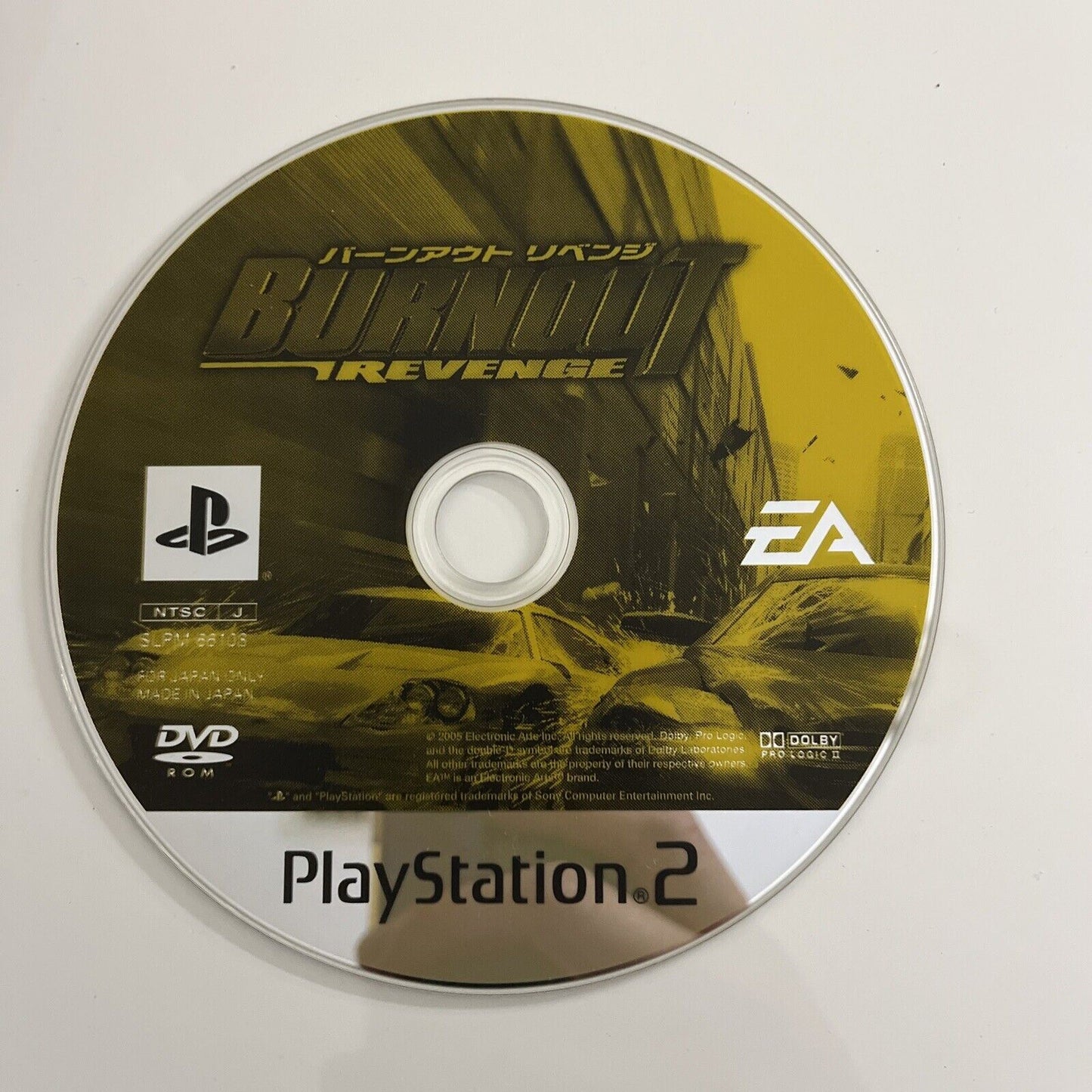 Burnout Revenge - Sony PlayStation PS2 NTSC-J JAPAN Game