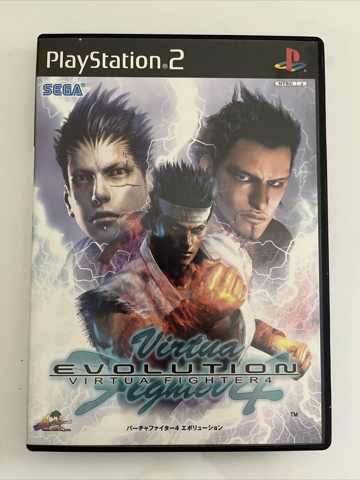 Virtual Fighter 4 + Evolution - Sony PlayStation PS2 NTSC-J JAPAN SEGA 2003 Game