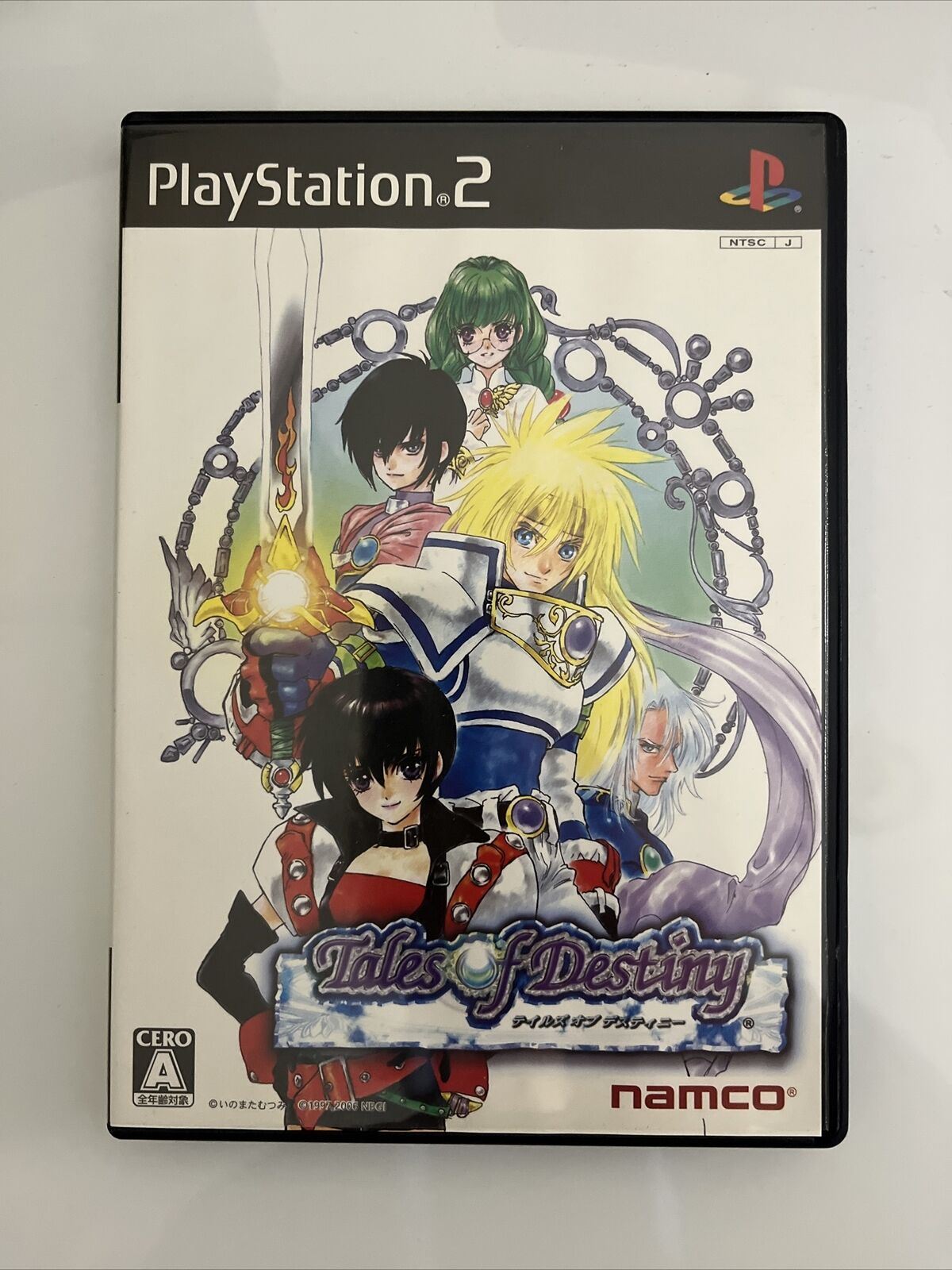 5x Tales of Destiny 1,2, Legendia, Rebirth, Abyss - PlayStation PS2 NTSC-J JAPAN