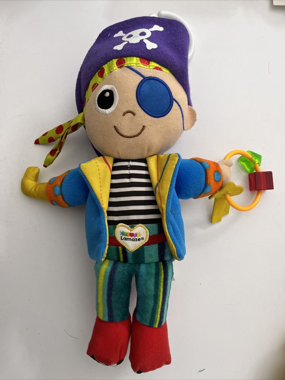 Lamaze Yo Ho Horace Play & Grow 30cm Plush Soft Toy