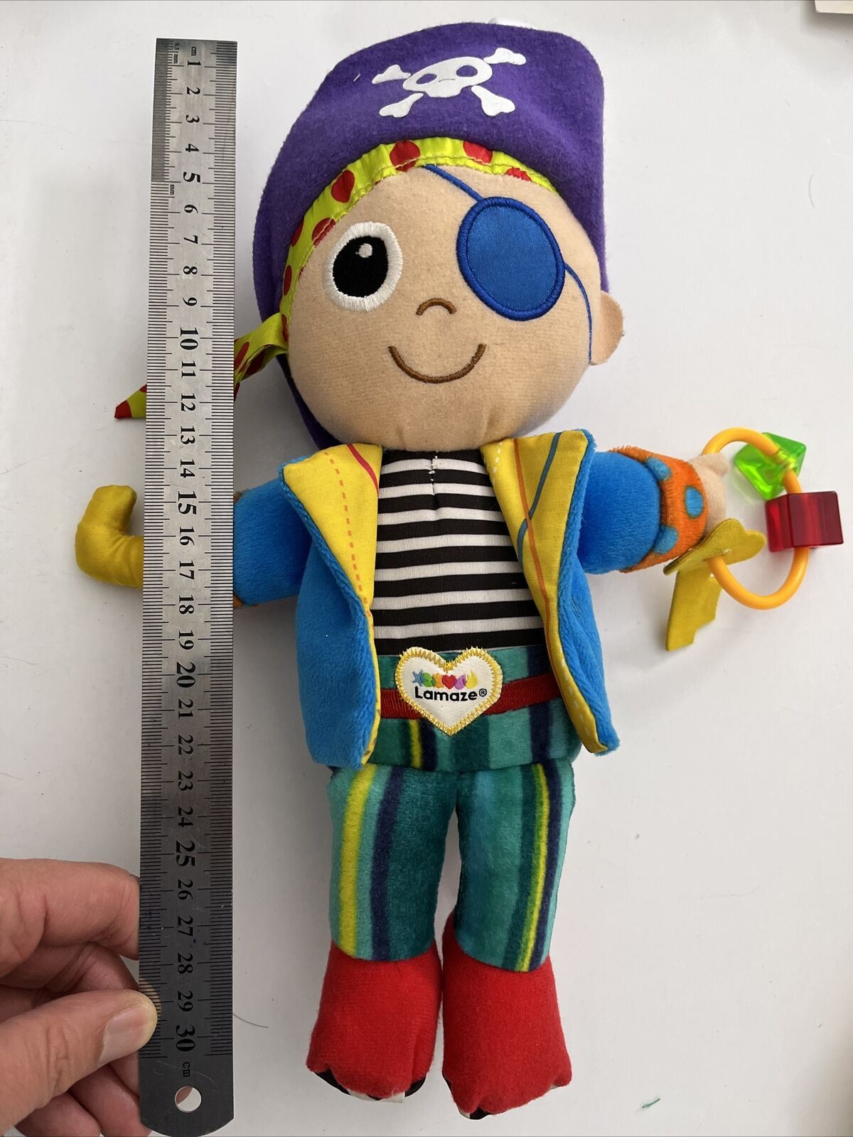 Lamaze Yo Ho Horace Play & Grow 30cm Plush Soft Toy