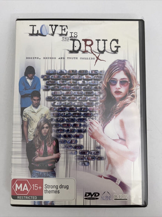 Love is the Drug (DVD, 2006) Daryl Hannah, John Patrick Amedori. Region 4 NEW