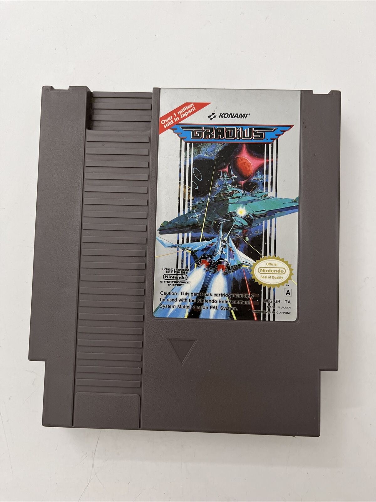 Gradius - Nintendo NES PAL Konami 1986 Shoot-em-up Game