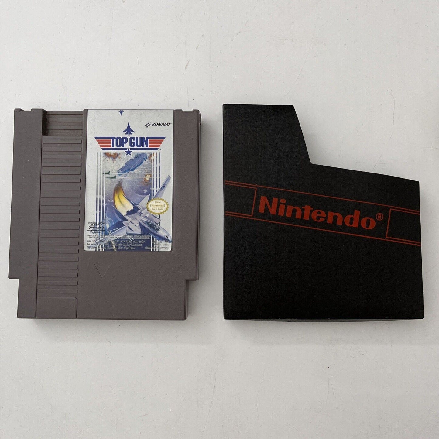 Top Gun - Nintendo NES PAL Flight Combat Sim Konami 1987 Game