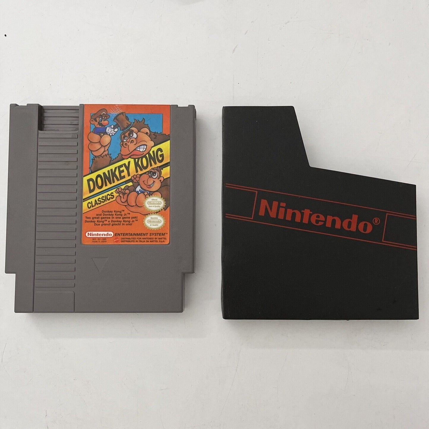 Donkey Kong Classics - Nintendo NES PAL 1989 Arcade Platformer Game