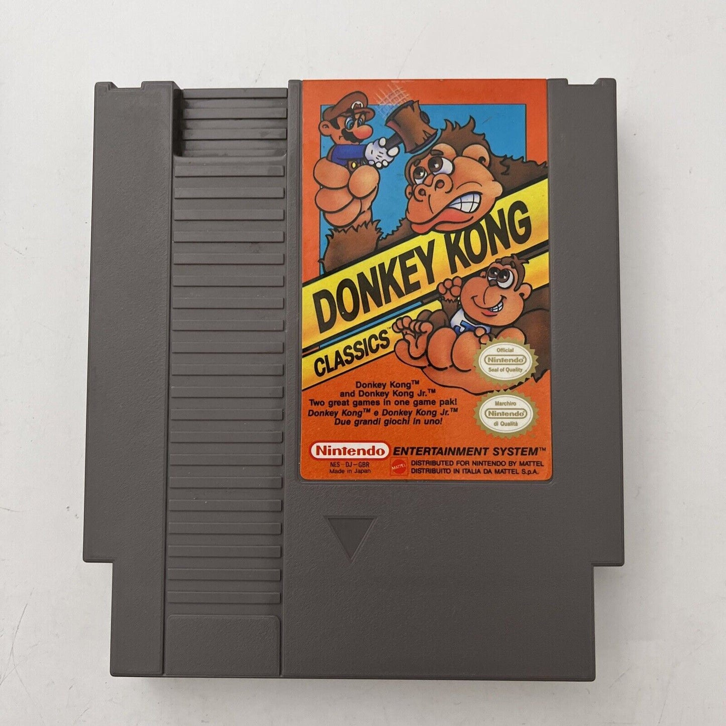 Donkey Kong Classics - Nintendo NES PAL 1989 Arcade Platformer Game