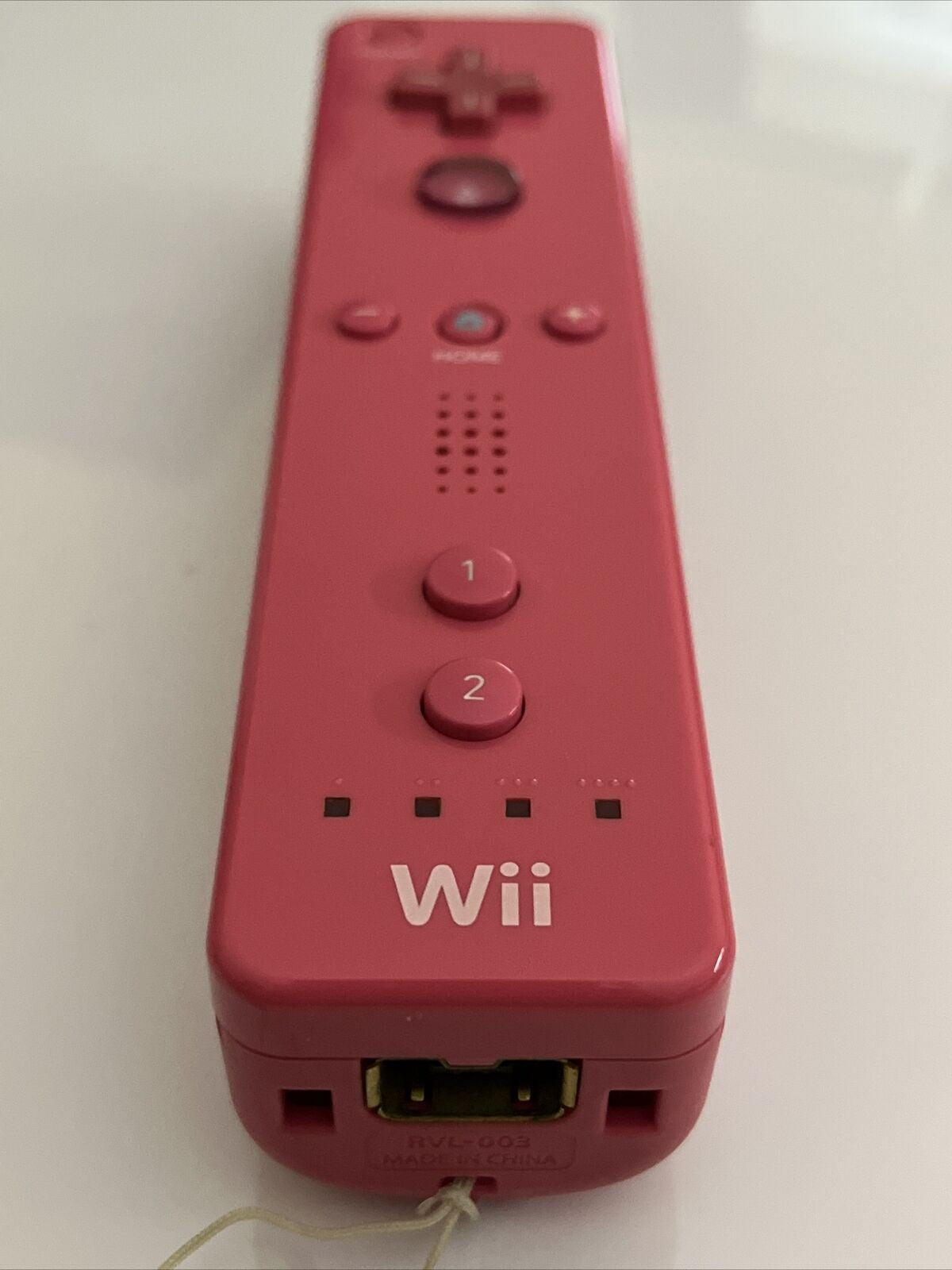 Genuine Official Nintendo Wii Remote Controller Pink - Tested & Working!