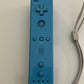 Genuine Official Nintendo Wii Remote Controller Light Blue - Tested & Working