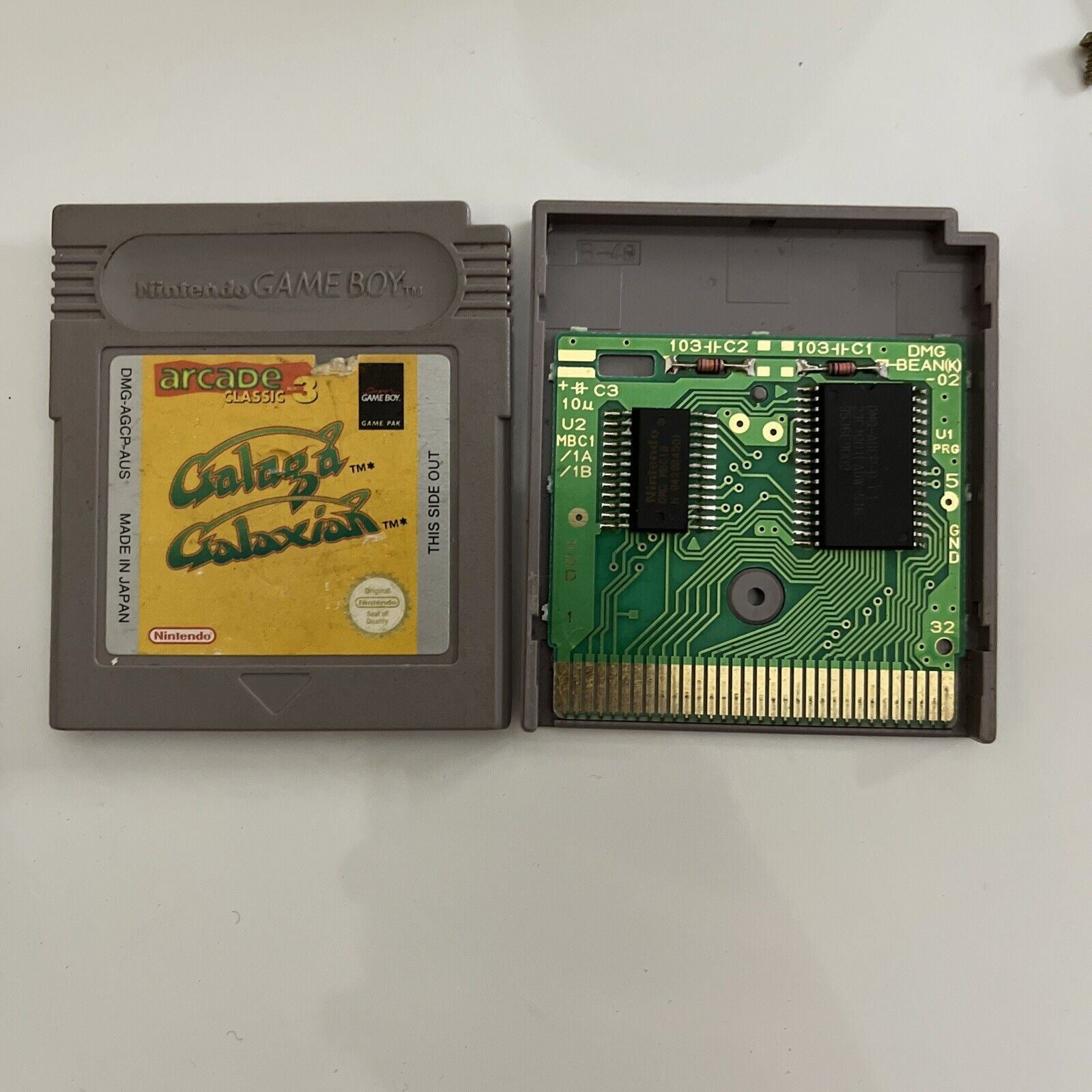 Galaga Galaxian - Nintendo Gameboy GB 1995 Game – Retro Unit