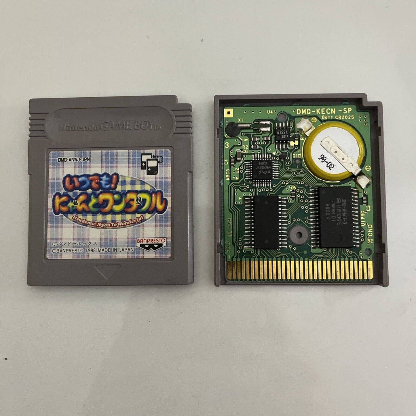 Itsudemo! Nyan To Wonderful - Nintendo Gameboy GB JAPAN Banpresto 1998 Game