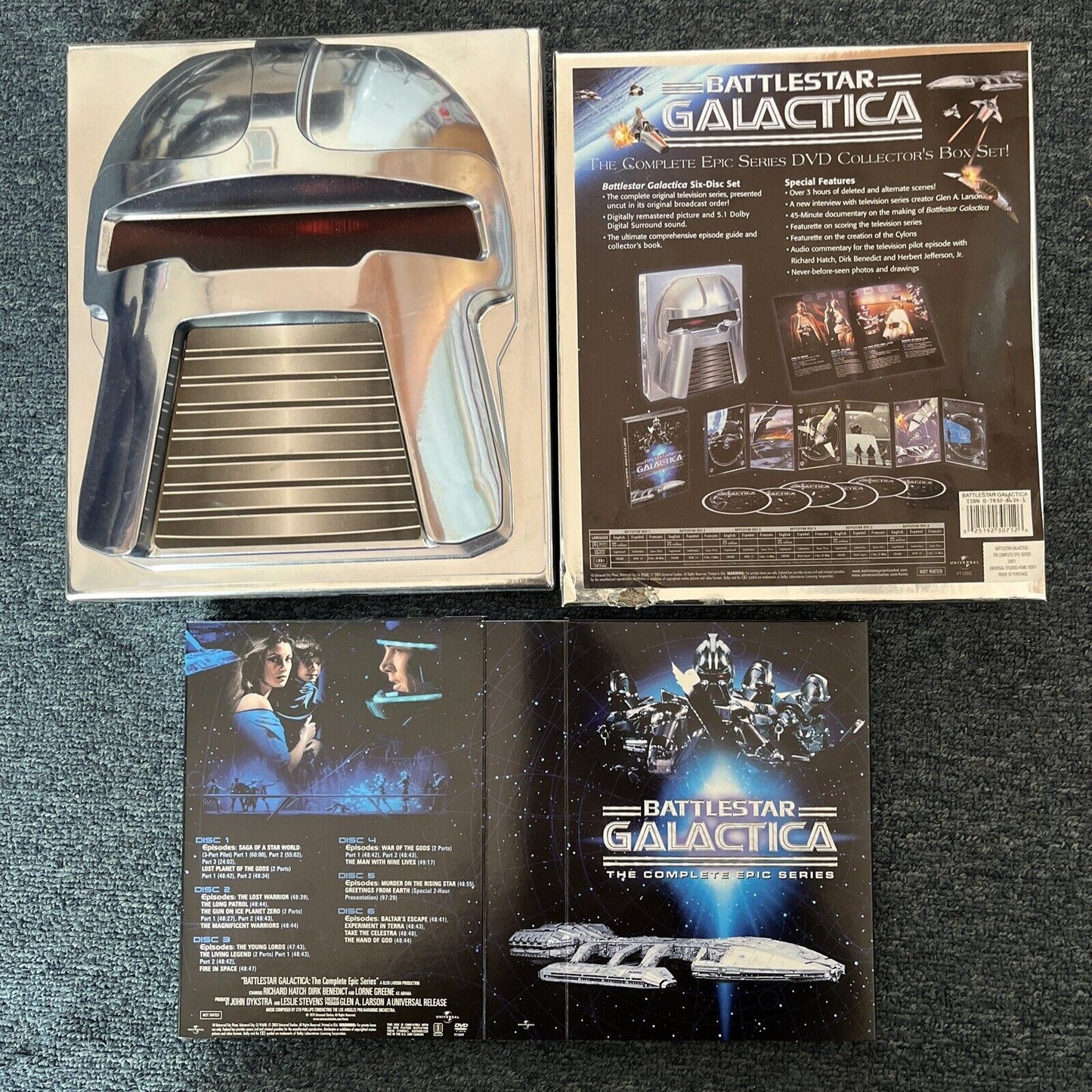 Battlestar Galactica - The Complete Epic Series (DVD,  Box Set, 1978) Region 1