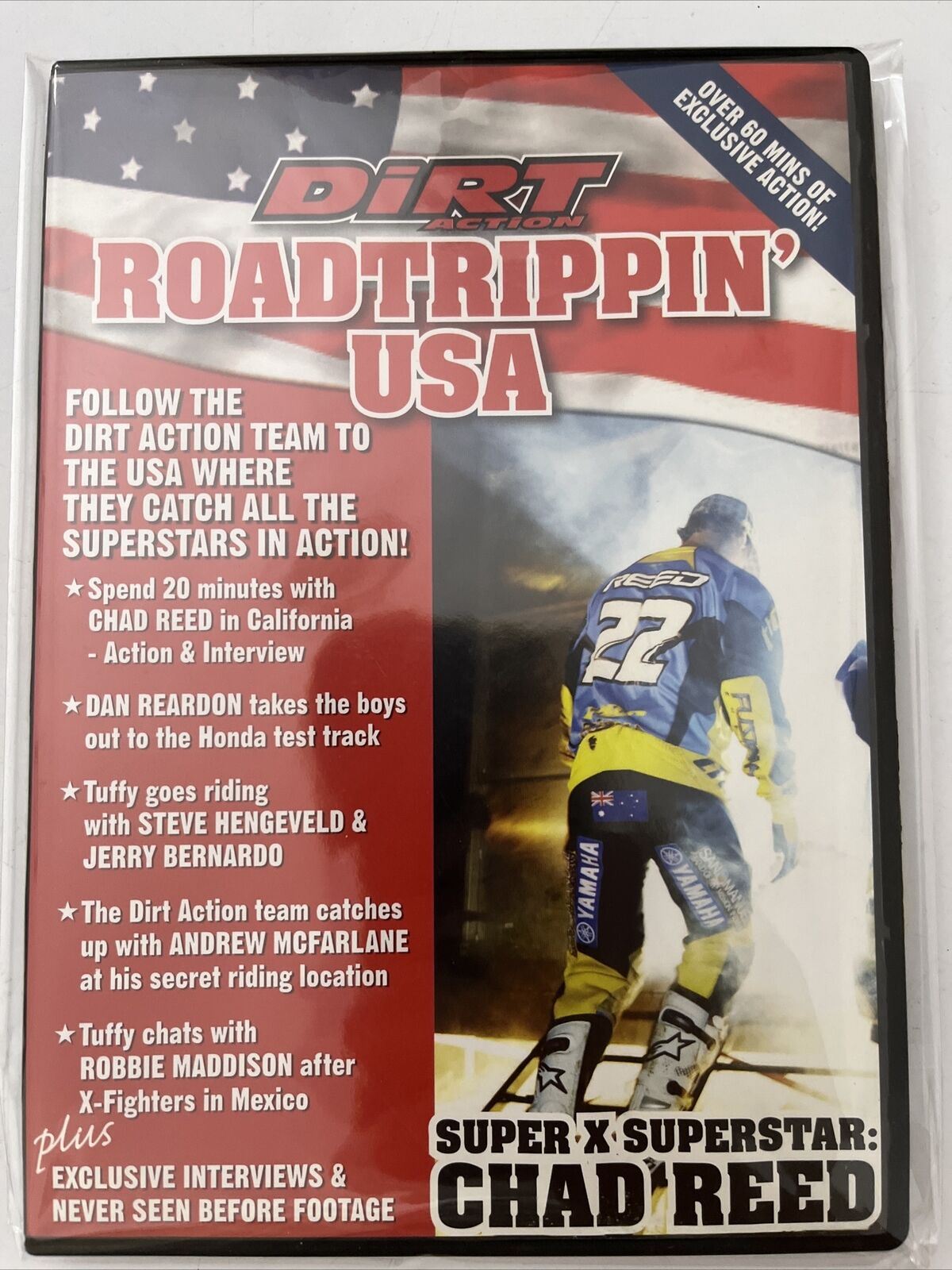 3x Dirt Action Motocross DVD - Best Of, Road Trippin, MXTV In USA DVD All Region