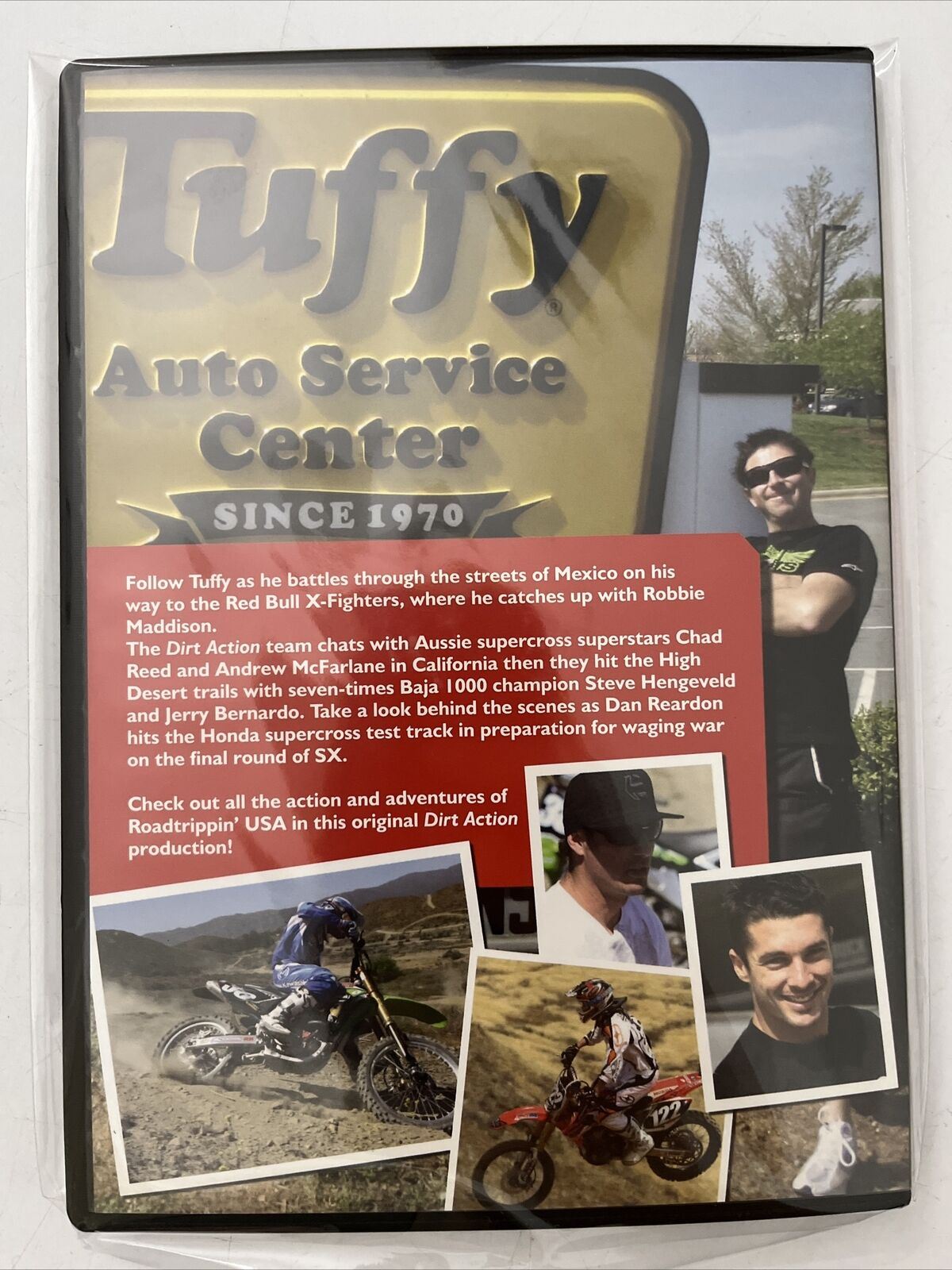 3x Dirt Action Motocross DVD - Best Of, Road Trippin, MXTV In USA DVD All Region