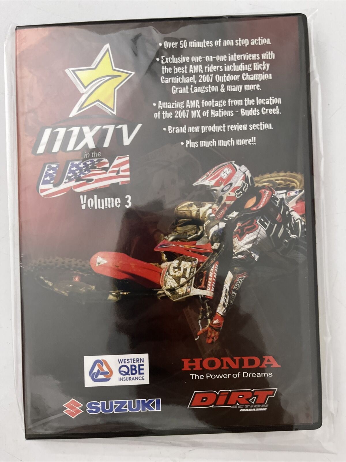 3x Dirt Action Motocross DVD - Best Of, Road Trippin, MXTV In USA DVD All Region
