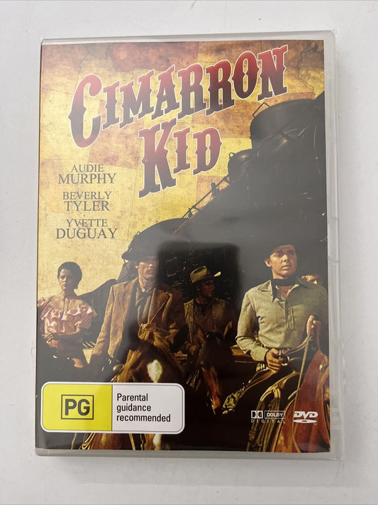 Cimarron Kid (DVD, 1952) Audie Murphy, Beverly Tyler, James Best. Region 4 NEW